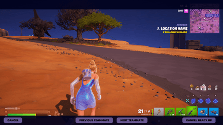 Кнопка Watch вместо привычной кнопки Ready в Fortnite