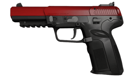 Красный скин CS2 Five-SeveN | Карамельное яблоко / Candy Apple