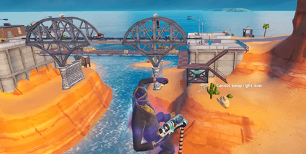 Заброшенная шахта на востоке от Пышных Пальм | Fortnite Оазис
