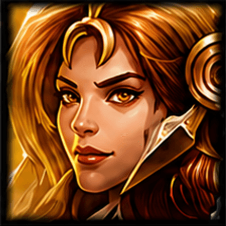 Леона (Leona) в игре с Кейтлин в LoL