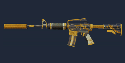 M4A1-S Golden Coil BS