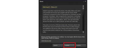 Steam Privacy Policy