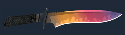 Classic Knife Fade Pattern #254