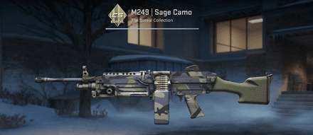 M249 | Sage Camo из коллекции Boreal