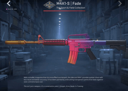 M4A1-S | Fade