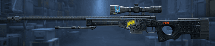 AWP | Exoskeleton, Field-tested, in the game menu