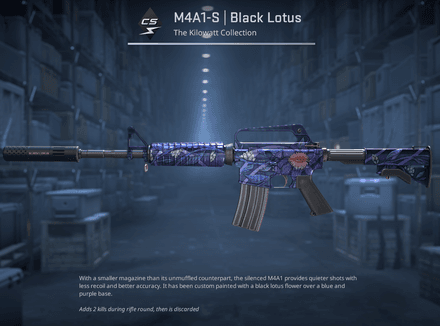 M4A1-S | Black Lotus