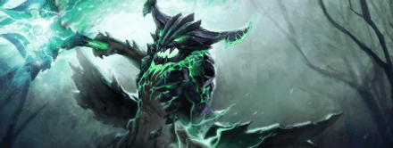 Outworld Destroyer в игре с Axe в Дота 2