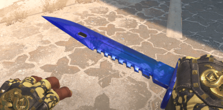 M9 Bayonet | Doppler Sapphire. Factory New. Pattern 721