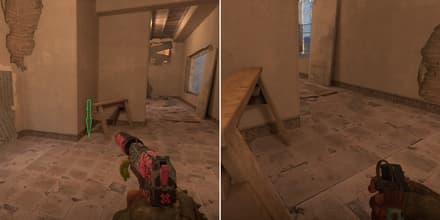 Флеш на андер из окна на Mirage в CS2