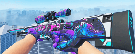 AWP Sticker Craft Neo-Noir | Purple Harmony