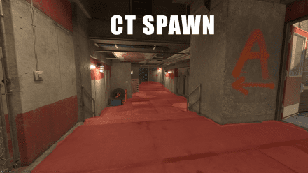 CT Spawn spot on the Overpass