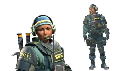 Агент CS2 1st Lieutenant Farlow | SWAT