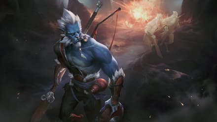 Phantom Lancer в игре с Shadow Fiend в Дота 2