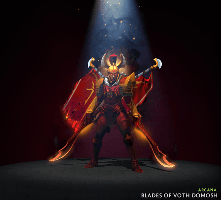 Аркана Blades of Voth Domosh – Legion Commander Dota 2