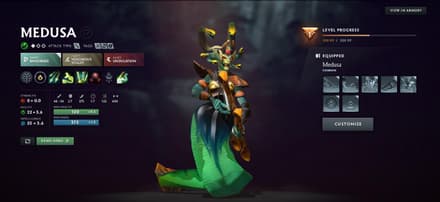 Medusa carry in Dota 2