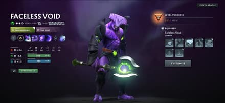 Faceless Void carry in Dota 2