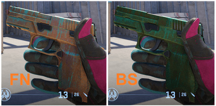 P250 | Verdigris FN and BS