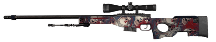 Красный скин CS2 AWP | Ахерон / Acheron