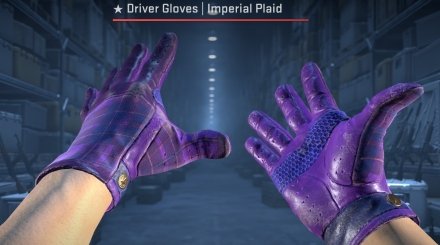 Driver Gloves Imperial Plaid