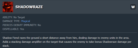 Shadowraze Shadow Fiend в Dота 2