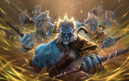 Phantom Lancer в игре с Phantom Assassin в Дота 2