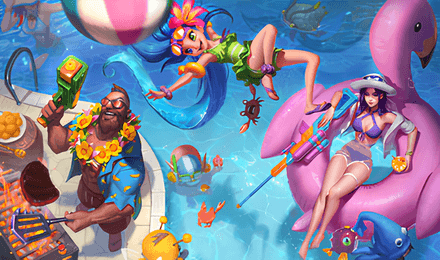 Pool Party Caitlyn LoL