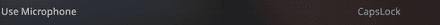 Audio Settings for Communication - Use Microphone