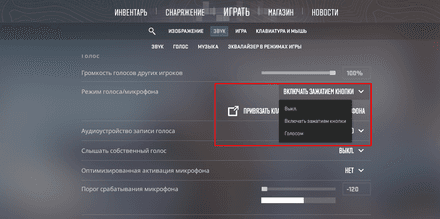 Как включить микрофон в КС 2