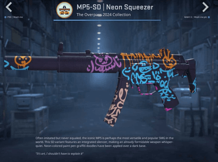 MP5-SD | Neon Squeezer