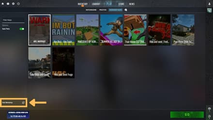 Click the “Visit Workshop” button