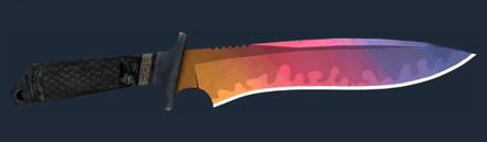 Classic Knife Fade Pattern #763