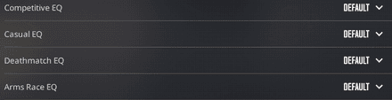 In-Game Sound Settings - EQ Profile