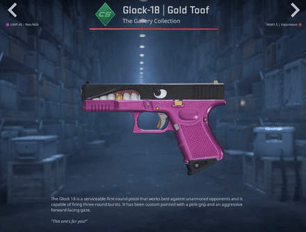 Glock-18 | Gold Toof