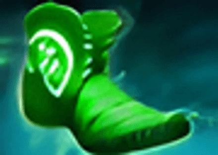 Закупка артефактов на Ringmaster в Дота 2 - мид-гейм - Tranquil Boots