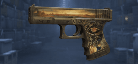 Glock-18 | Ramese's Reach from Anubis Collection CS2