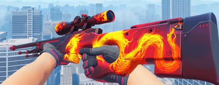 AWP Sticker Craft Wildfire | Burning Scope