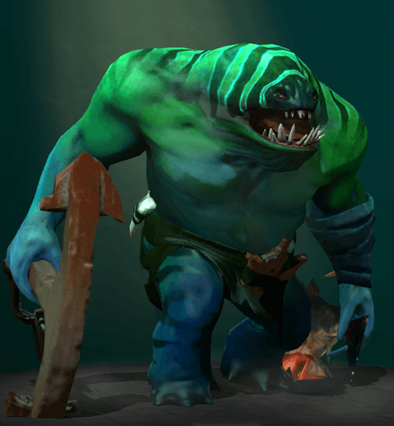 Tidehunter в игре с Ringmaster в Дота 2