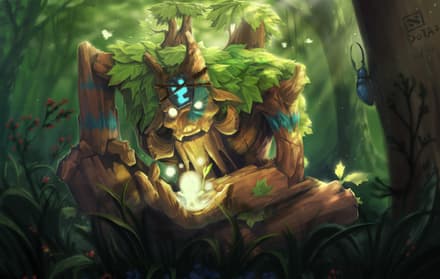 Treant Protector - герой для защиты High Ground
