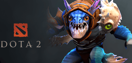 Slark в игре с Абаддоном в Дота 2