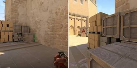 Молотов в ладер на Mirage в CS2