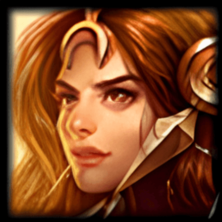 Leona в игре с Варвиком в ЛОЛ