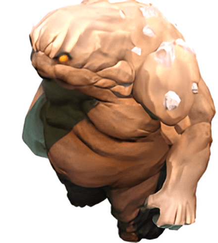 Лагерь Грязевых Големов в Dota 2