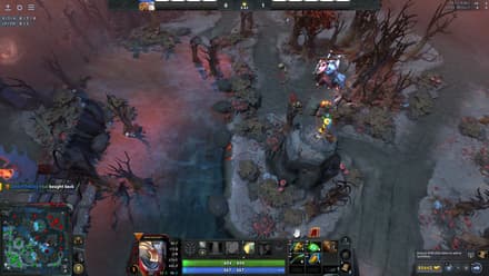 Ward Spot in the Dire Side forest near the river