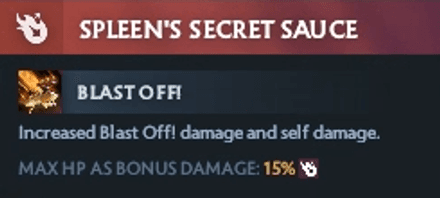 Аспект Spleen’s Secret Sauce Techies