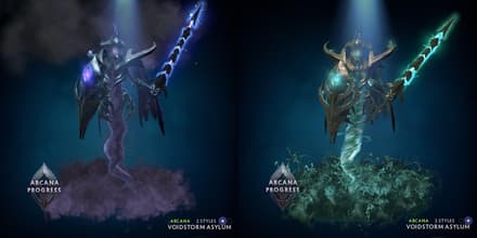 Аркана Voidstorm Asylum – Razor Dota 2