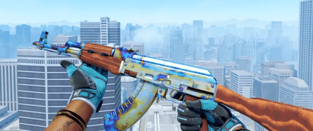 AK-47 | Case Hardened (Blue Gem)