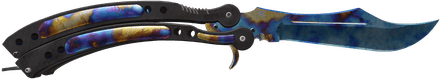 Butterfly knife Case Hardened Pattern #182