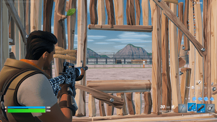 1x1 Tower in Fortnite