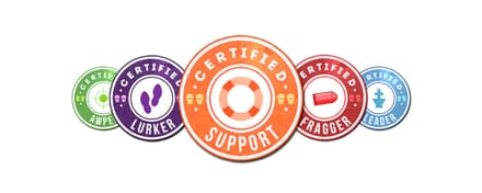 Значок “Certified support“